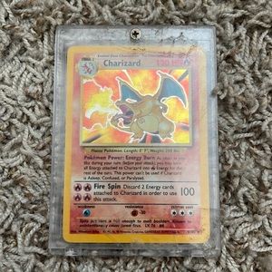 1999 Charizard holo card